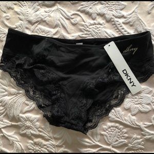 Black lace underwear